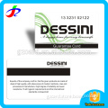 2016 free fashion design black magnetic stripe smart card for pvc card / membership card